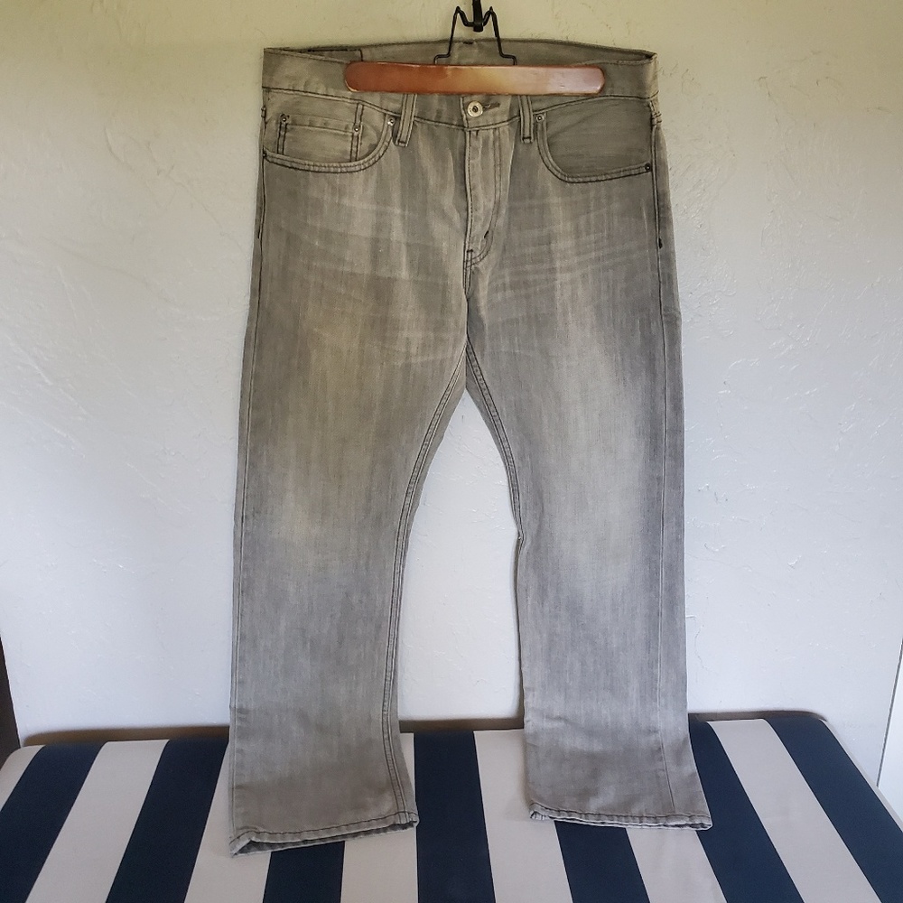 514 Gray Wash Mens Jean's